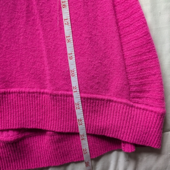 Pure Cashmere Diane vonFurstenberg Pink Sweater - Picture 11 of 12